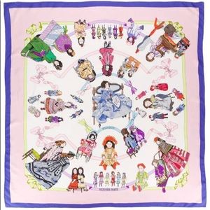 NIB Vintage Hermès 90 cm Scarf